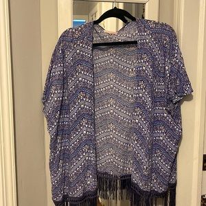 Victoria’s Secret cardigan, says XS fits like a small.